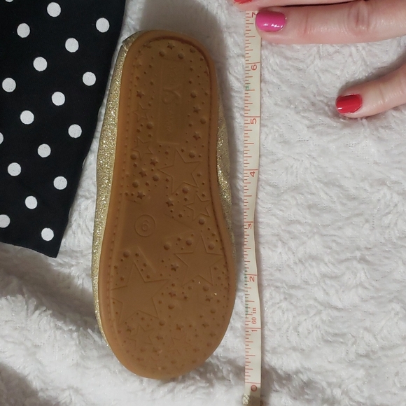 Gold Glitter flats - Picture 8 of 8